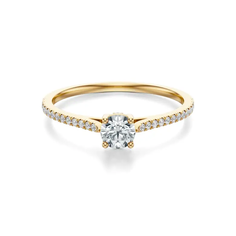 Pierścionek zaręczynowy z diamentami AJPZ_093